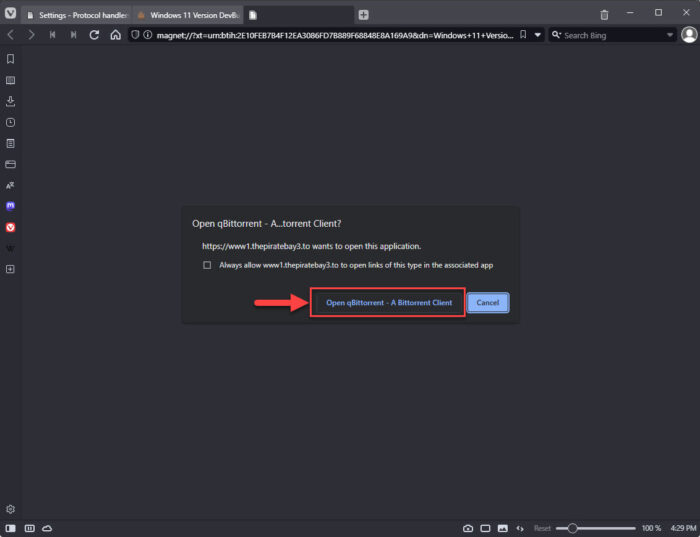 How To Open And Download Links Using Any Browser