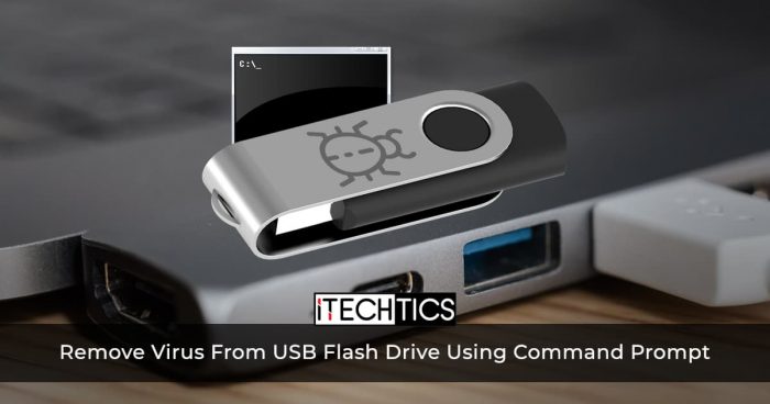 Remove Virus From USB Flash Drive Using Command Prompt