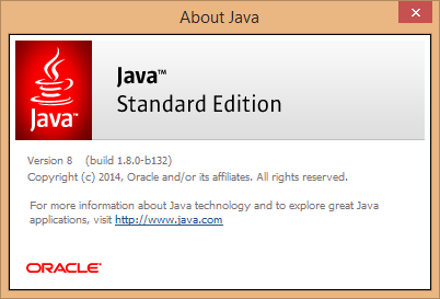 old version of java 7 update 45