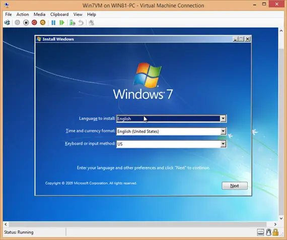 Windows 7 boot from installation DVD