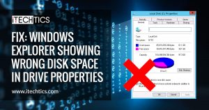 Fix: Windows Explorer Showing Wrong Disk Space In Drive Properties