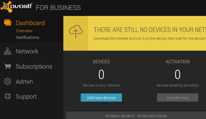 For running Avast for Business free Antivirus 2015 in your network ...