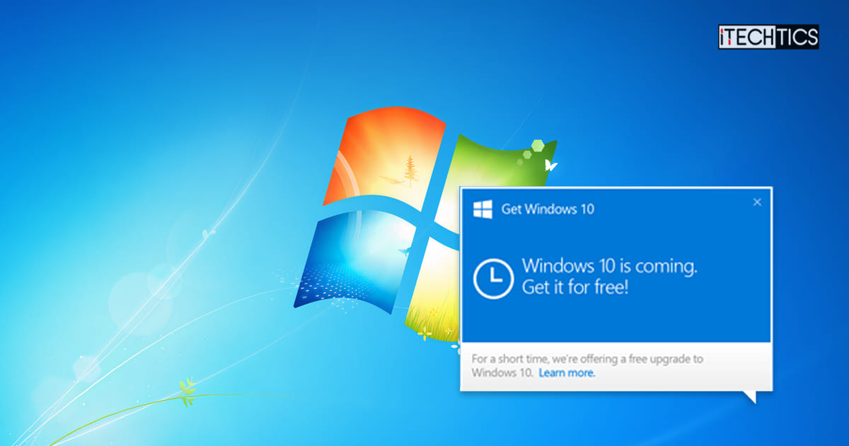 Windows 10 Upgrade Notifications Not Showing In Windows 7 8 8 1