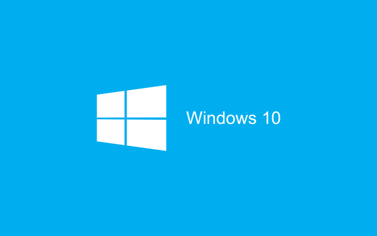 Wallpaper Windows 10 HD Blue