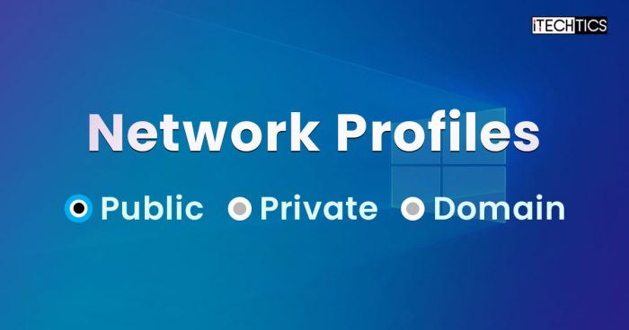 Windows 10 Change network type private public domain