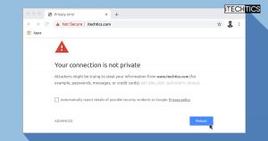 How To Disable Security Certificate Not Trusted In Your Browser