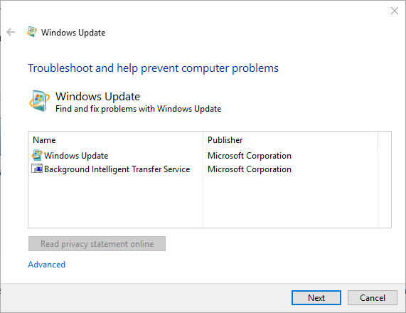 windows updates failure reverting changes