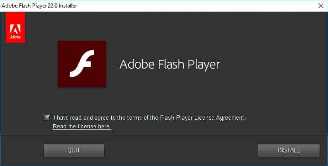 Adobe Flash Player 24.0.0.194 Final Install Offline