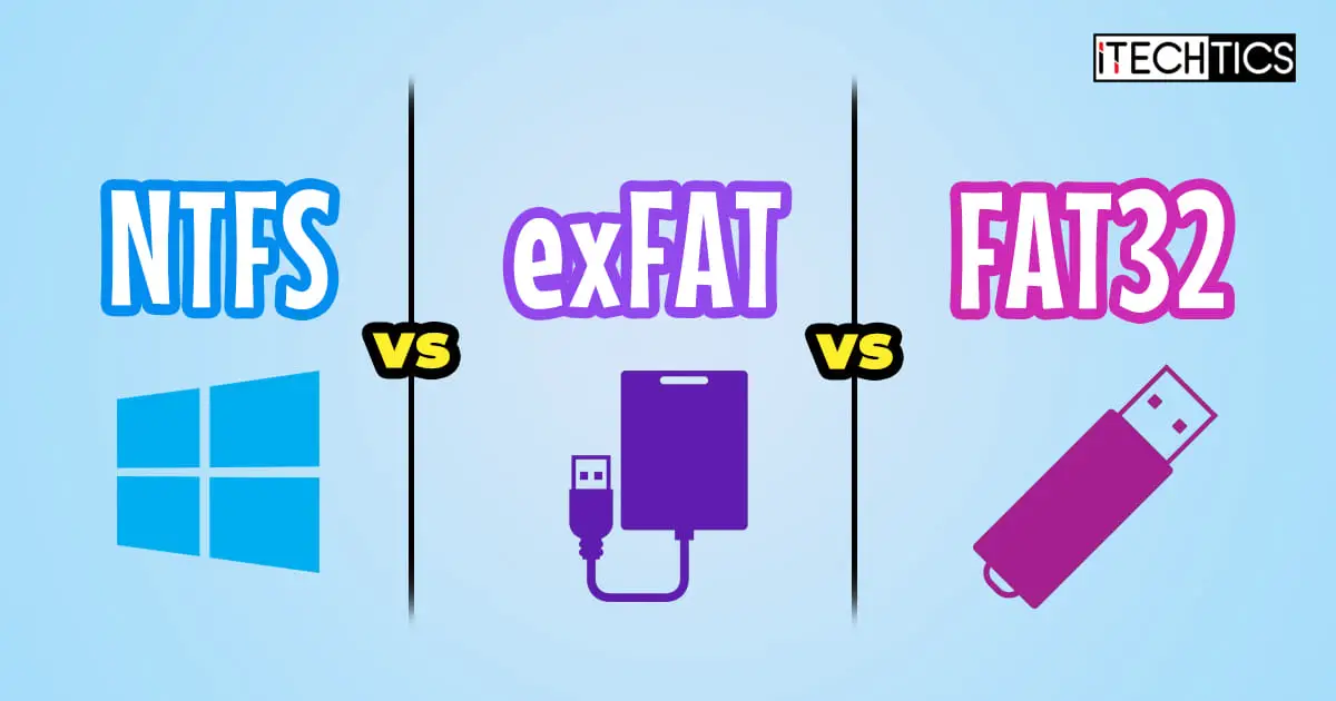 Should I use NTFS or exFAT for storage?