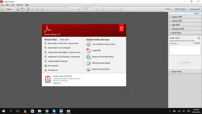 adobe acrobat reader software download for windows 7