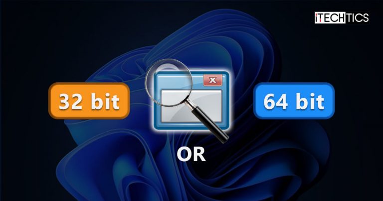 Check if program is 32 or 64 bit