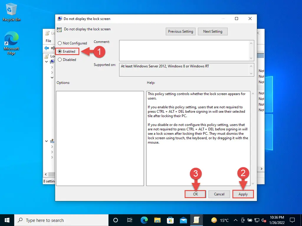 How To Login Without Password in Windows 21 enabled