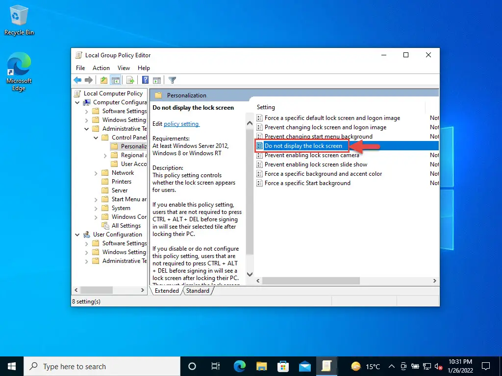 How To Login Without Password in Windows 20 gp do not