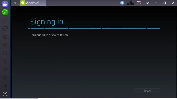 Scaciati Bluestacks 1