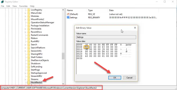 2 Ways to Disable All the Settings of Windows 10 Taskbar 3