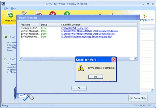 Phần mềm sửa chữa File Word Phần mềm sửa chữa File Word