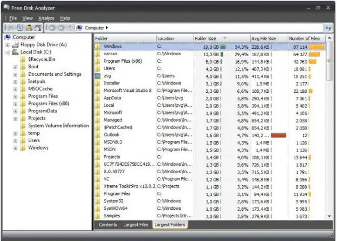 15 Tools to Visualize the File System Usage on Windows 29