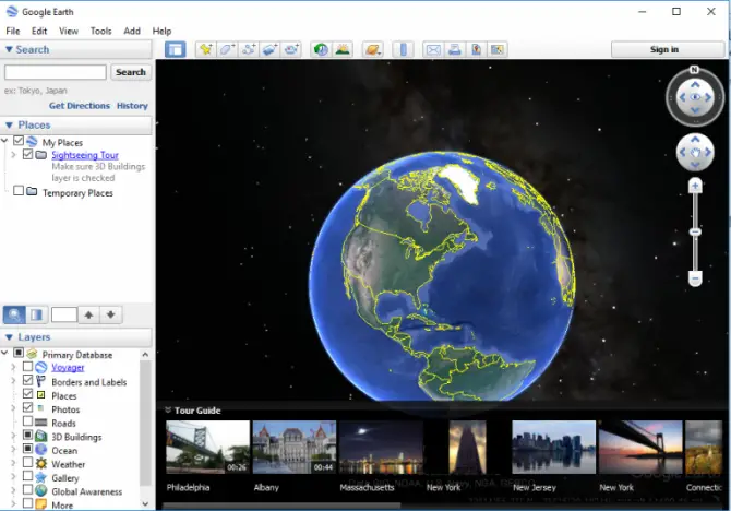 Download Google Earth Latest Version (Google's download link) 18