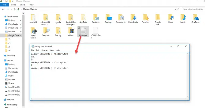 How To Check Command History in Command Prompt In Windows 4
