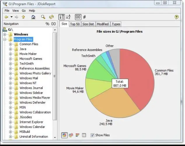 15 Tools to Visualize the File System Usage on Windows 8