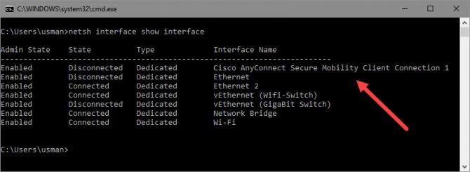 Check VPN Connection Status From Command Line In Windows 1