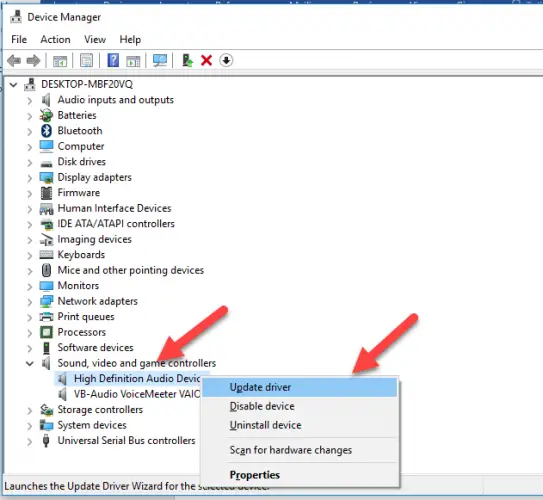 Fix: Laptop High Pitched Sound Problem Through The Speakers And Headphones 9 解决办法:笔记本电脑通过扬声器和耳机声音的音调高的问题9