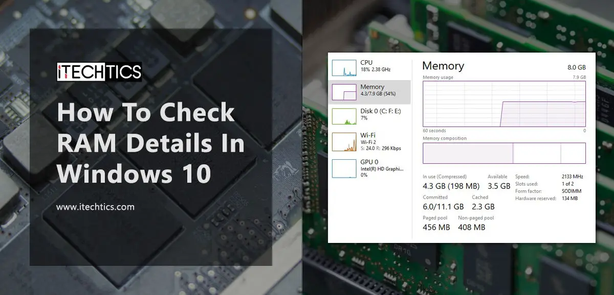 how to find ram in windows 10