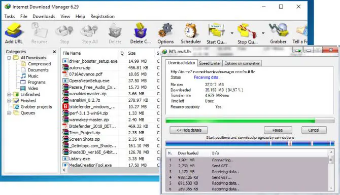 speed bit free download manager