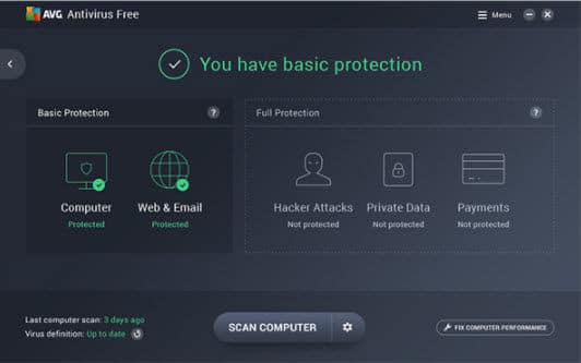 free full antivirus software