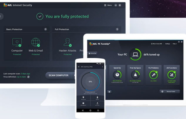 Download AVG 2019 Free Antivirus + Internet Security + Ultimate 8