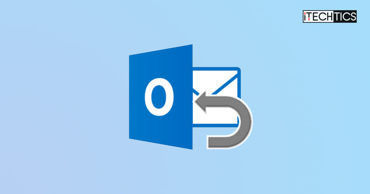 Undo Sent email in Outlook