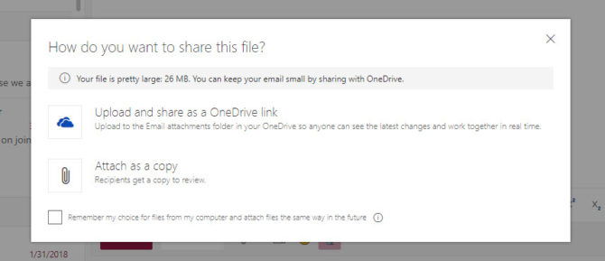 outlook 2016 attachment size limit warning outlook 2016 attachment size limit warning