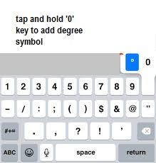 How To Insert Degree Symbol In Windows, Mac, Android And iOS 24