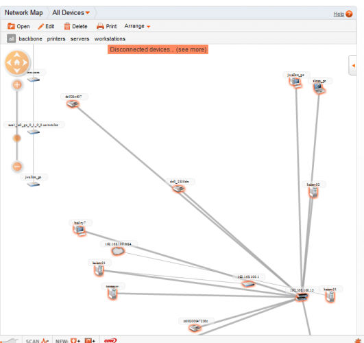 Spiceworks Network Mapping Software
