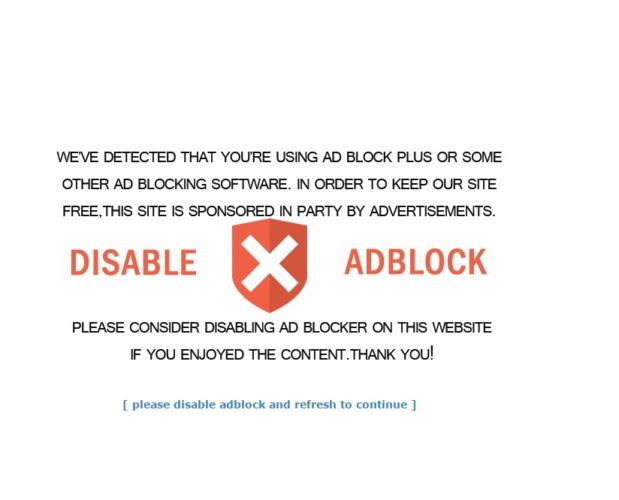 Ads are not blocked., zolerino