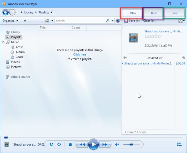 Windows Media Player Windows Media Player