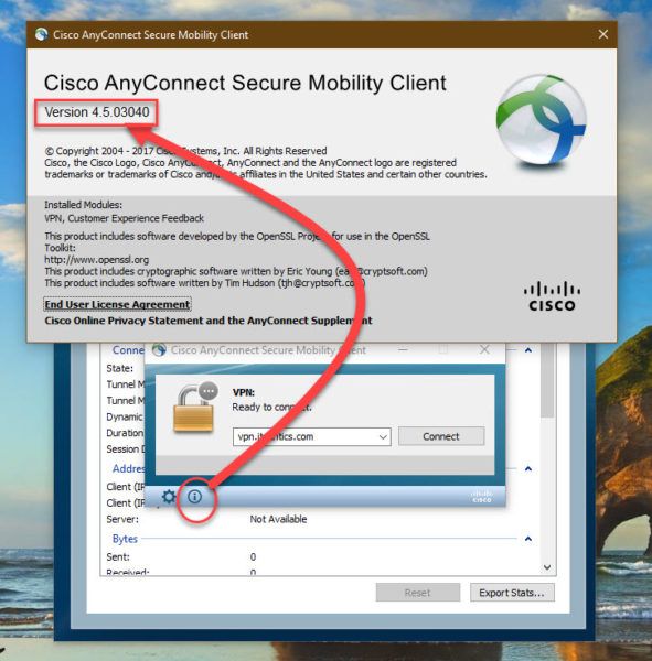 cisco anyconnect secure mobility client version 4.10 download