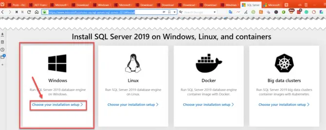 Download SQL Server 2019 for Windows