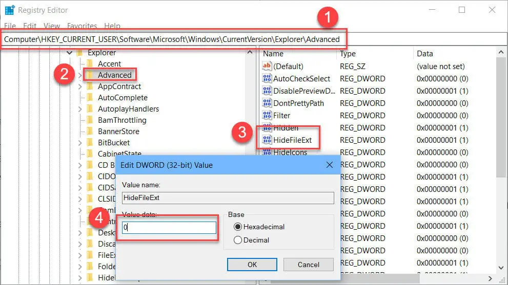 windows 10 how to view file types windows 10 how to view file types