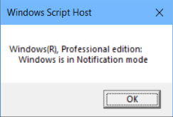Windows este în modul de notificare