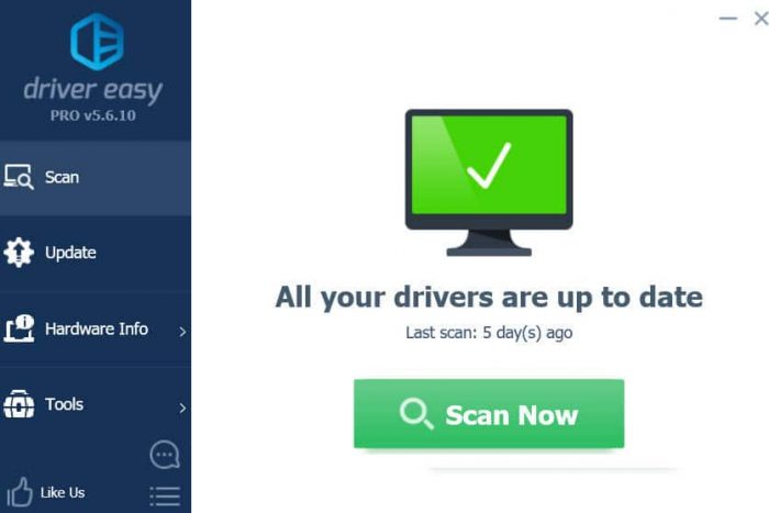 Driver Easy Scan