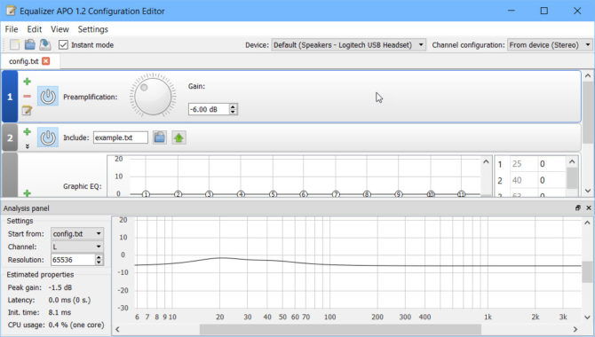 Equalizer APO Equalizer APO