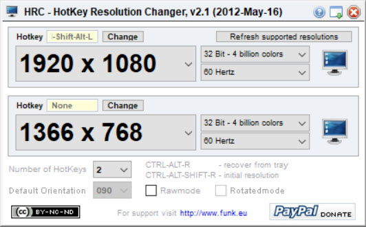 how to adjust screen size on windows 7