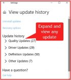 4 Ways To View And Save List Of Updates Installed On Windows 10