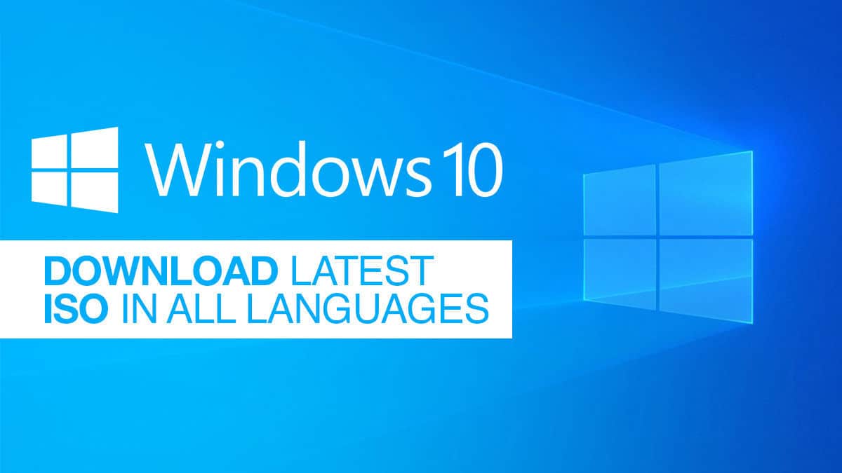 Download Latest Windows 10 Iso In All Languages