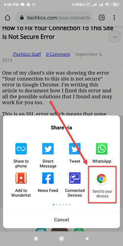 Chrome 77 Send to your devices feature.jpg