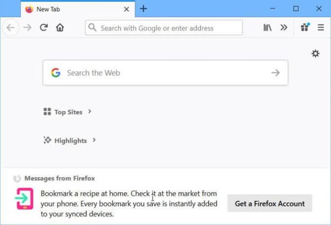Firefox 70 Firefox 70