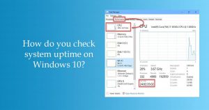 System Uptime Featured