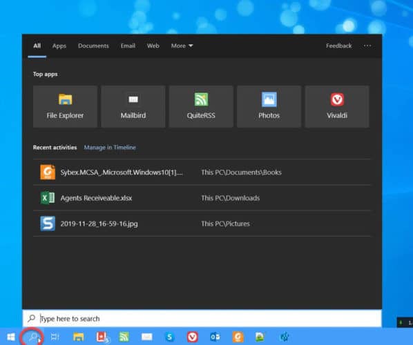 How To Enable Floating Search Bar In Windows 10 1 Windows 10 Search bar