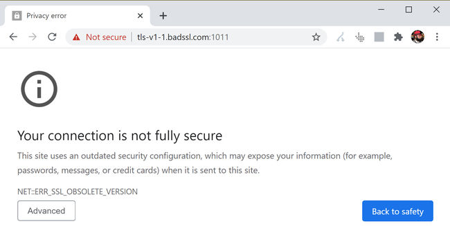 Download Google Chrome 84 With Protection Against Notification Spam, Mixed Content And Insecure Protocols 3 Your connection is not fully secure